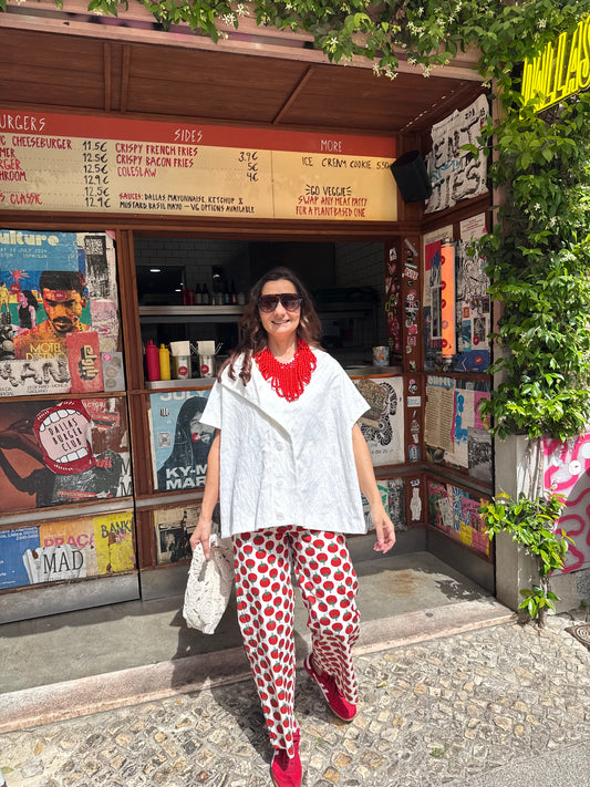 Casaco Oversize branco