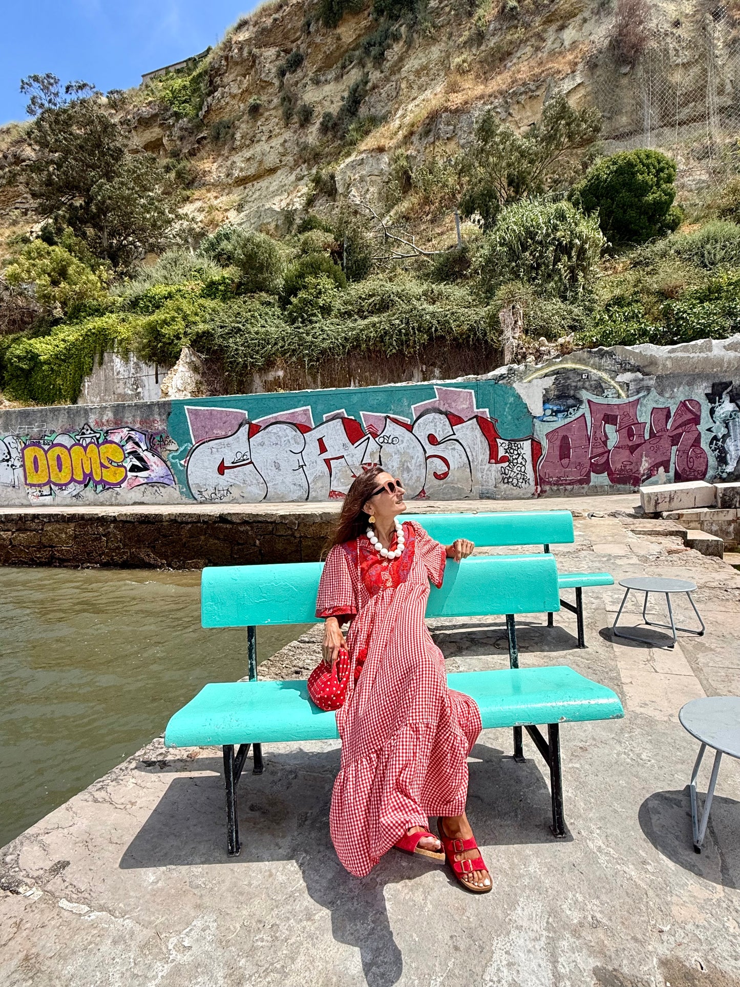 Vestido Vichy Vermelho