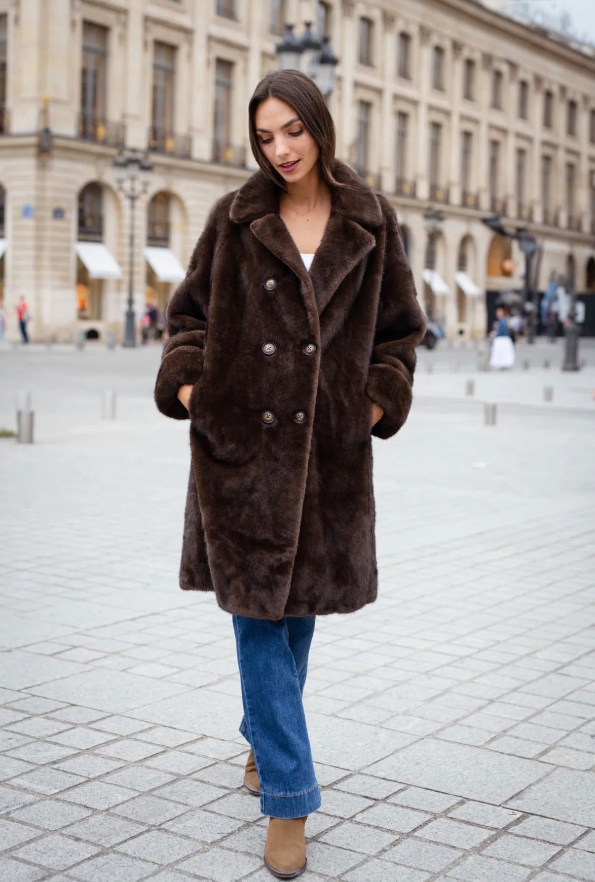 Casaco Fur Nova coleção