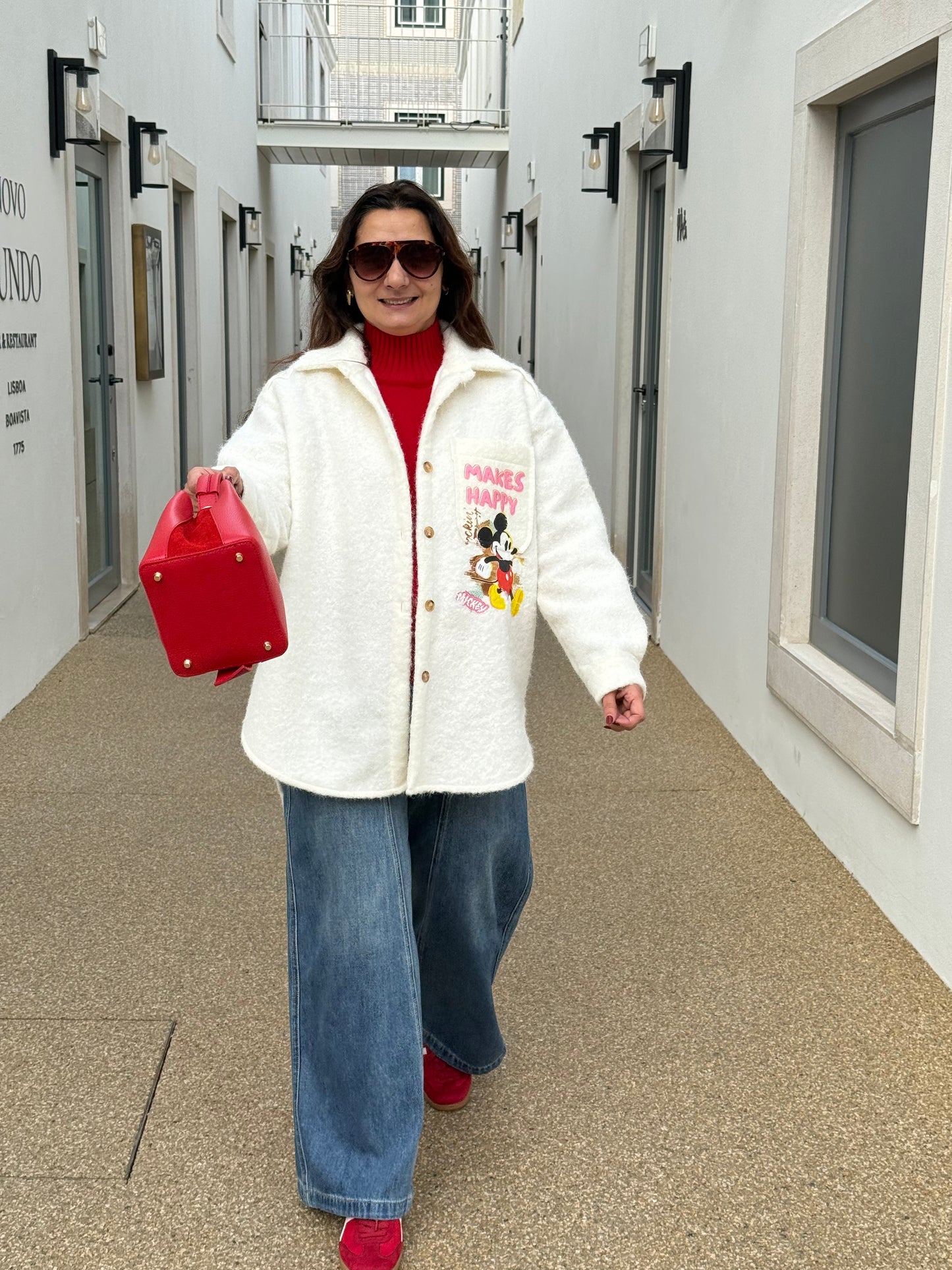 Casaco/ camisa Mickey Nova coleção