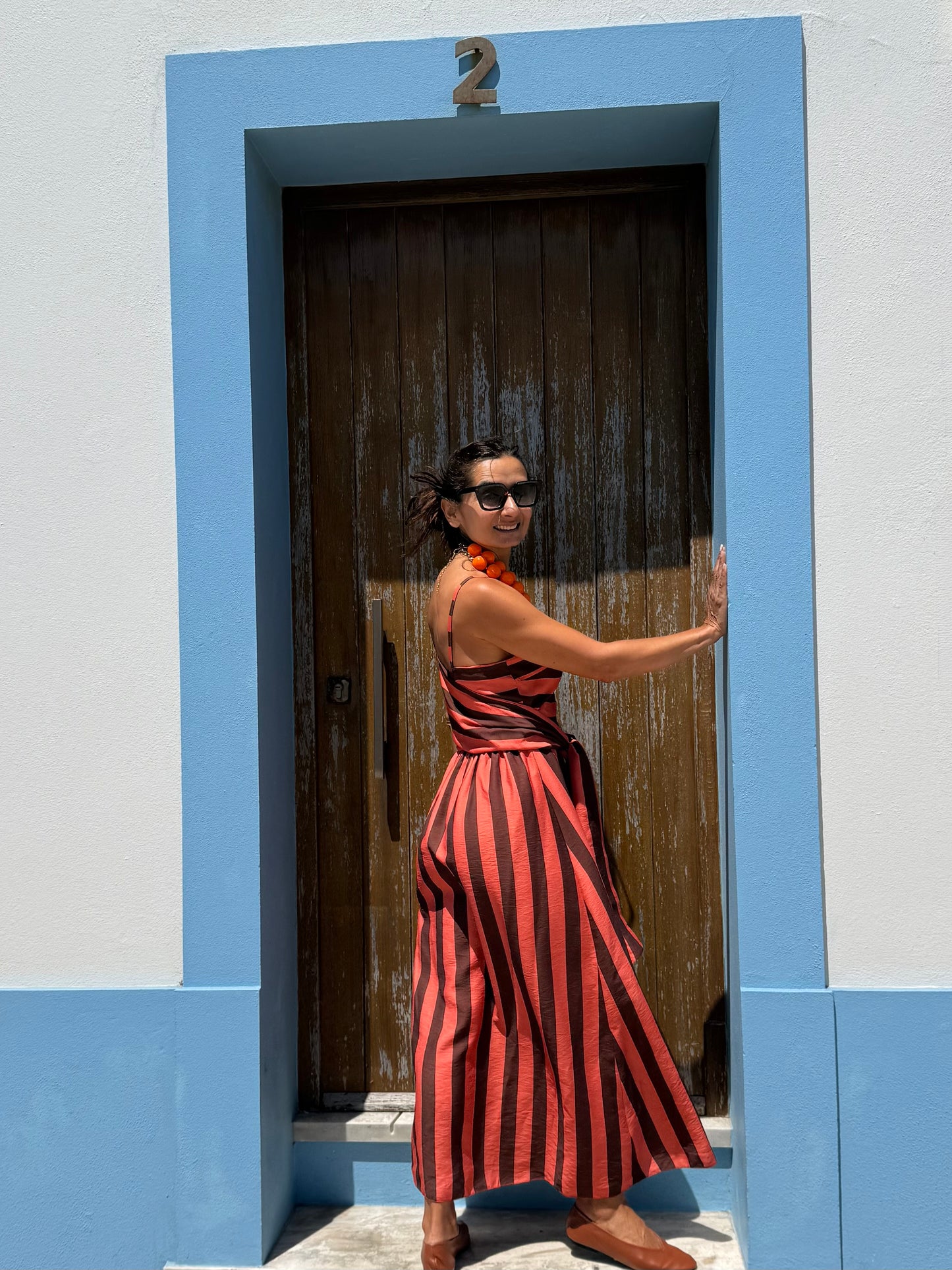 Vestido CRETA Laranja