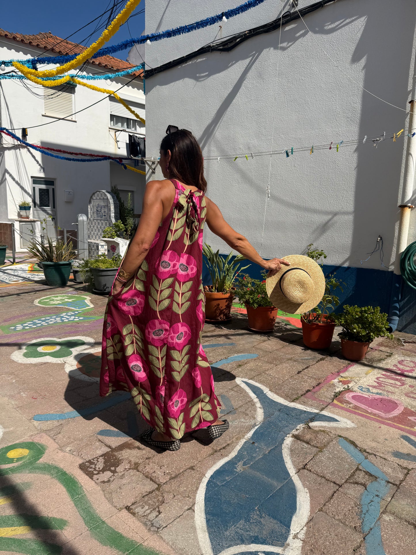 Vestido Guadalupe Rosa