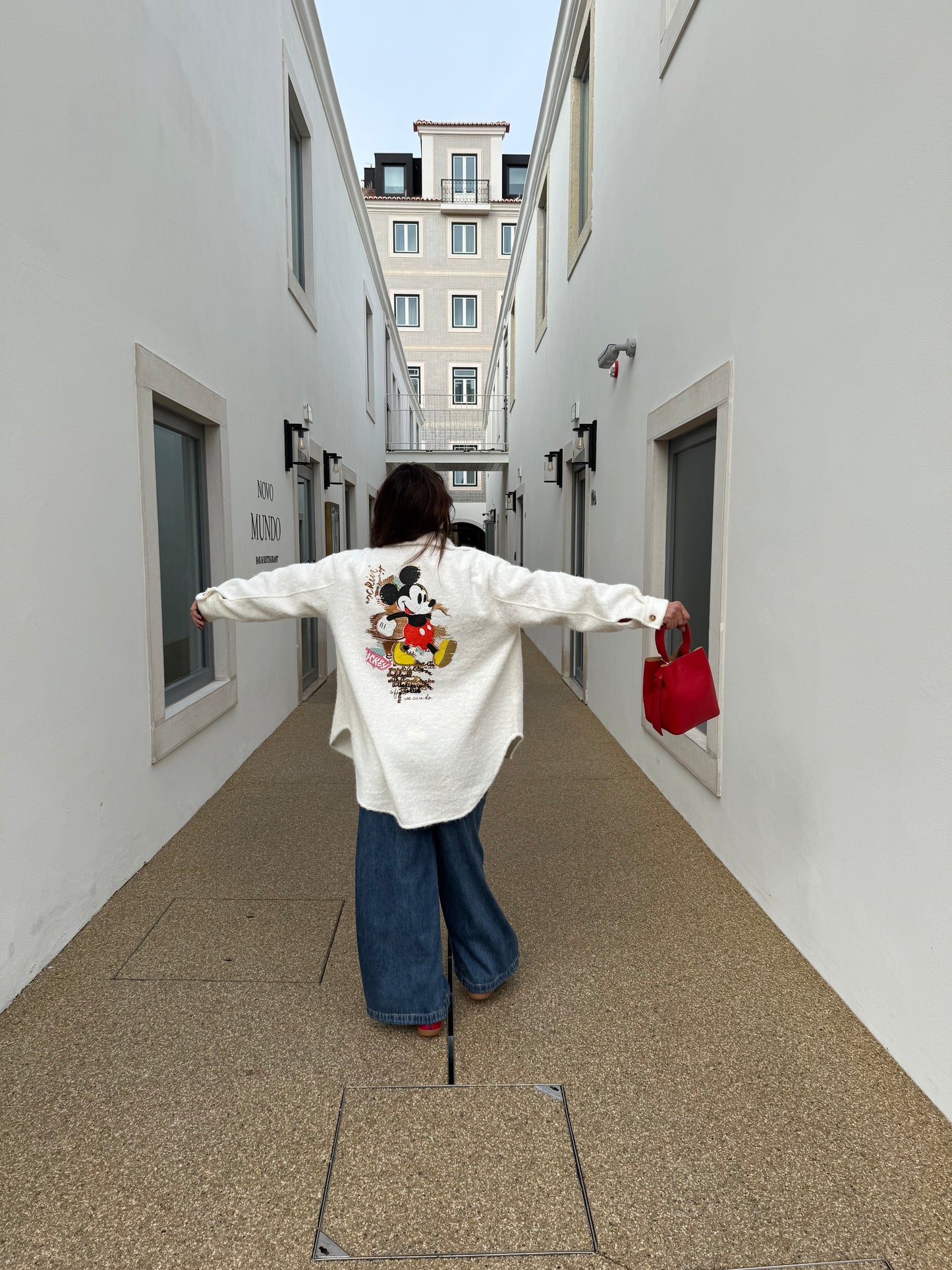 Casaco/ camisa Mickey Nova coleção