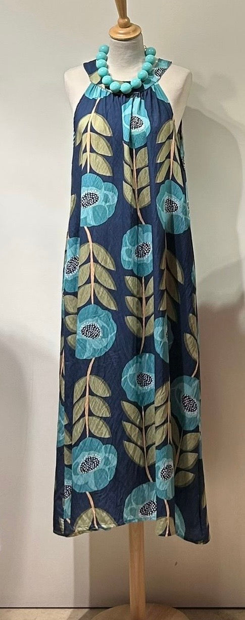 Vestido Guadalupe azul