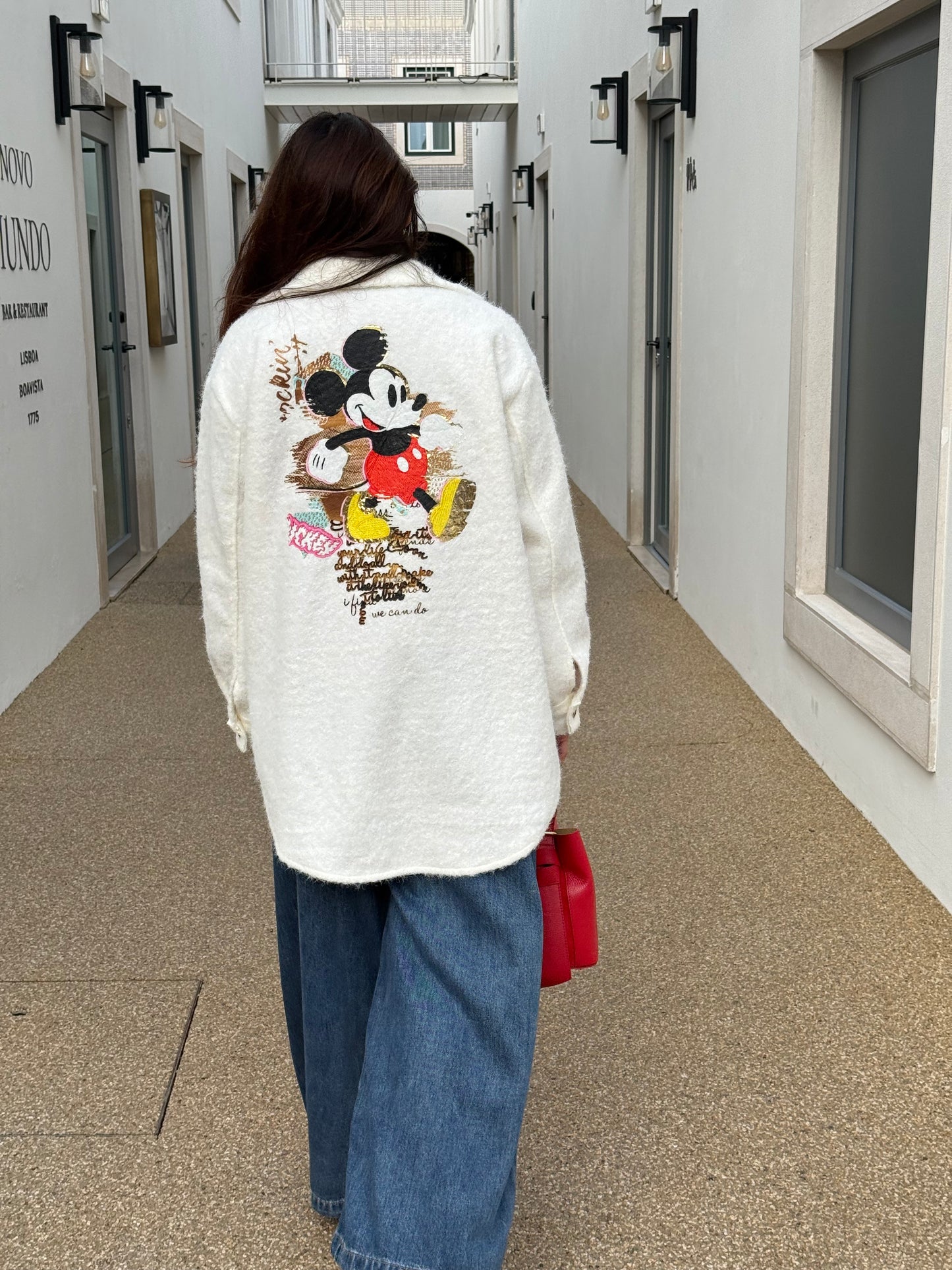 Casaco/ camisa Mickey Nova coleção