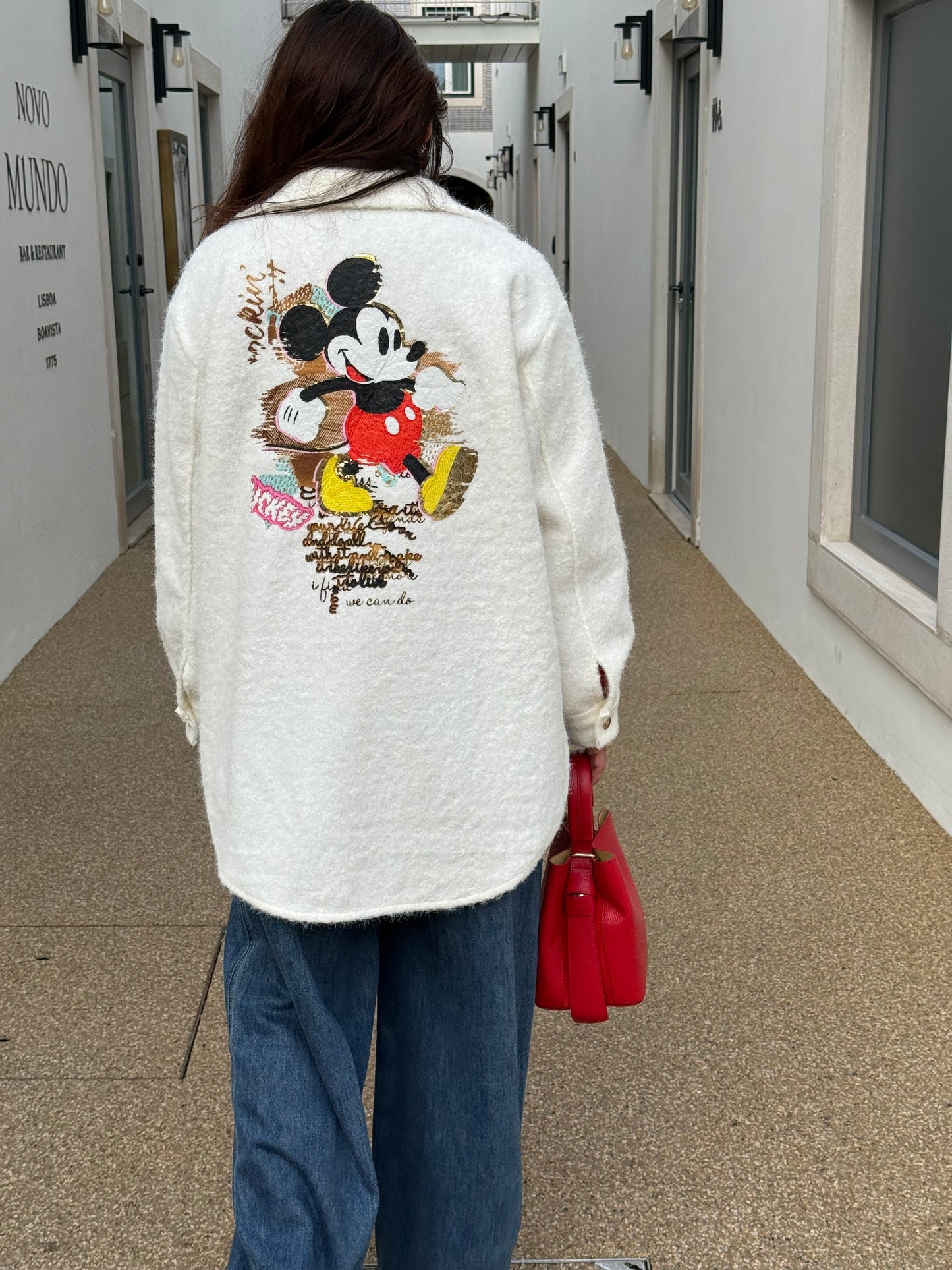 Casaco/ camisa Mickey Nova coleção