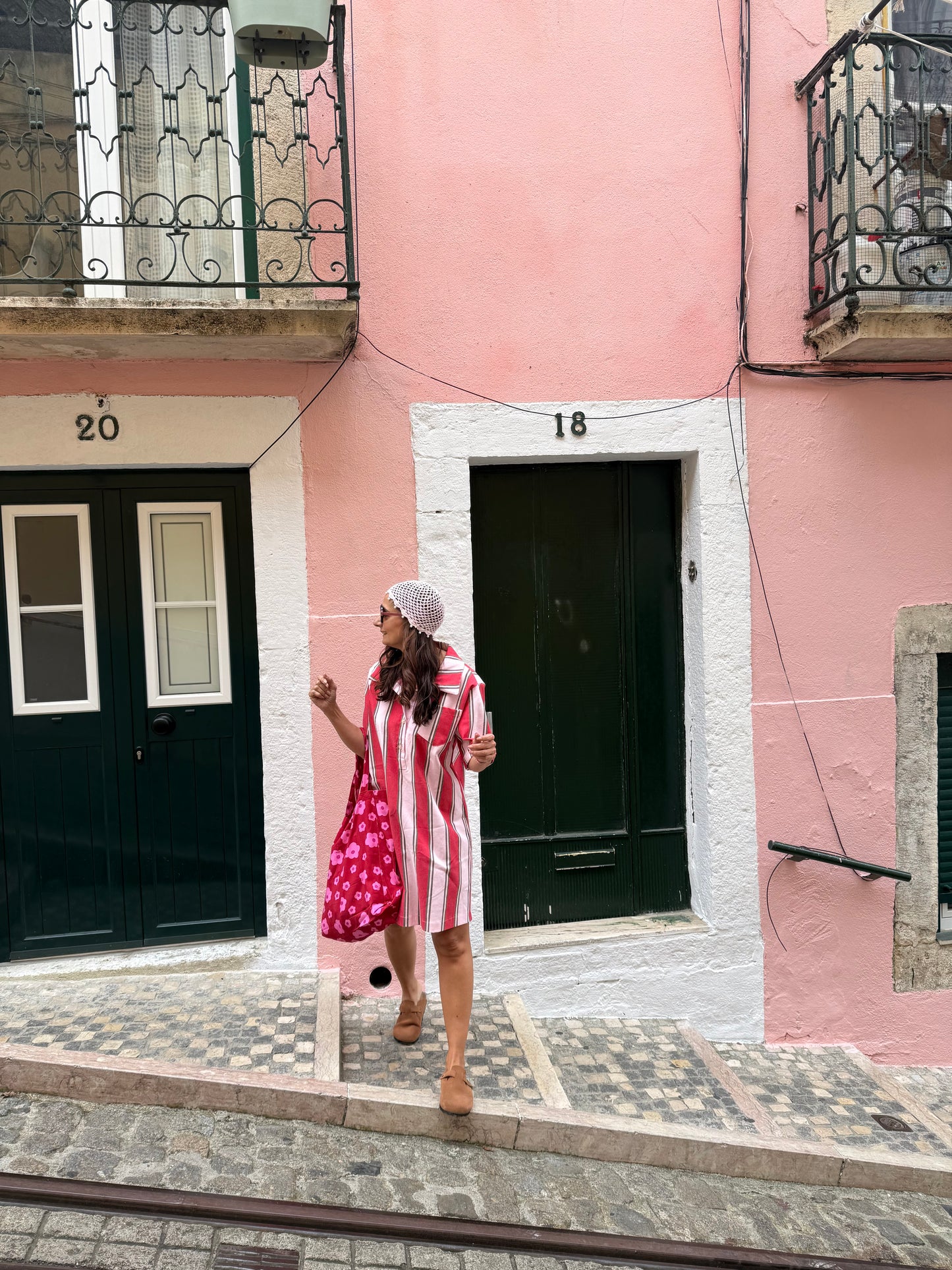 Vestido Patmos vermelho