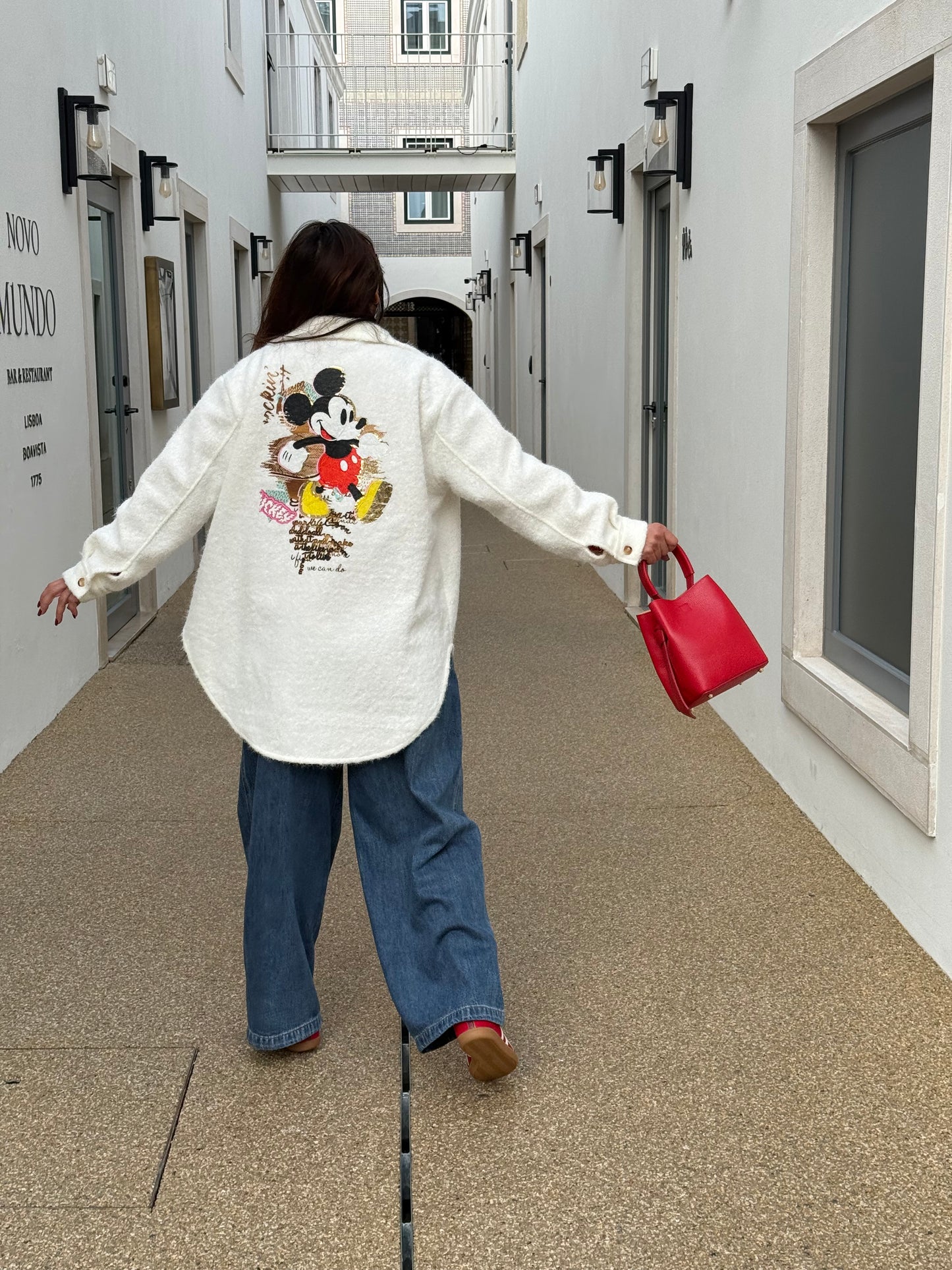 Casaco/ camisa Mickey Nova coleção