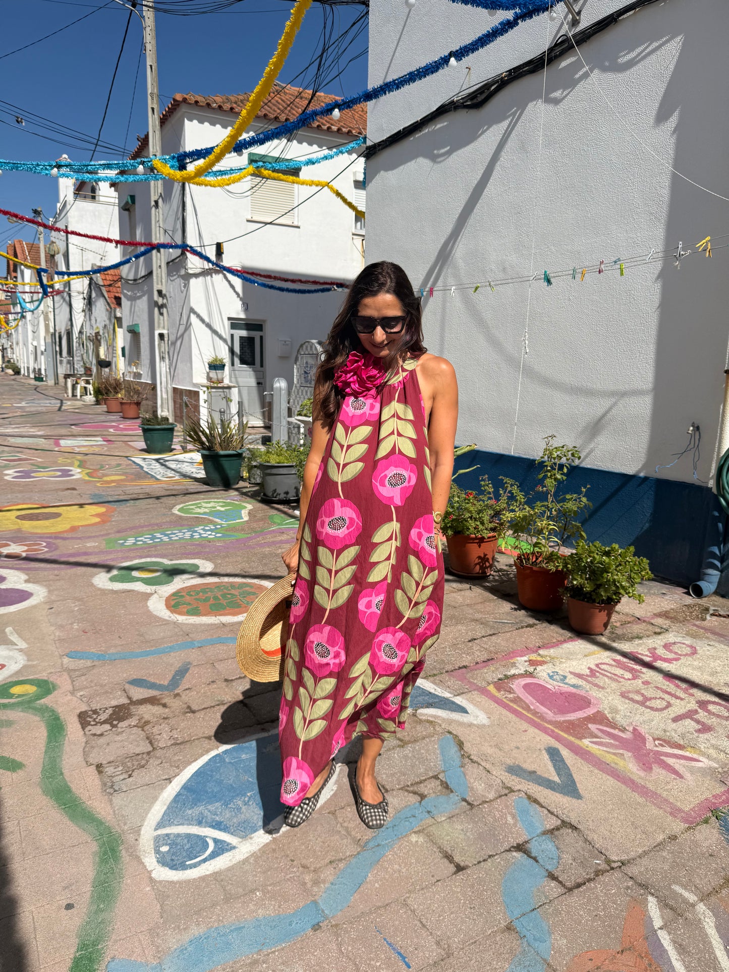 Vestido Guadalupe Rosa