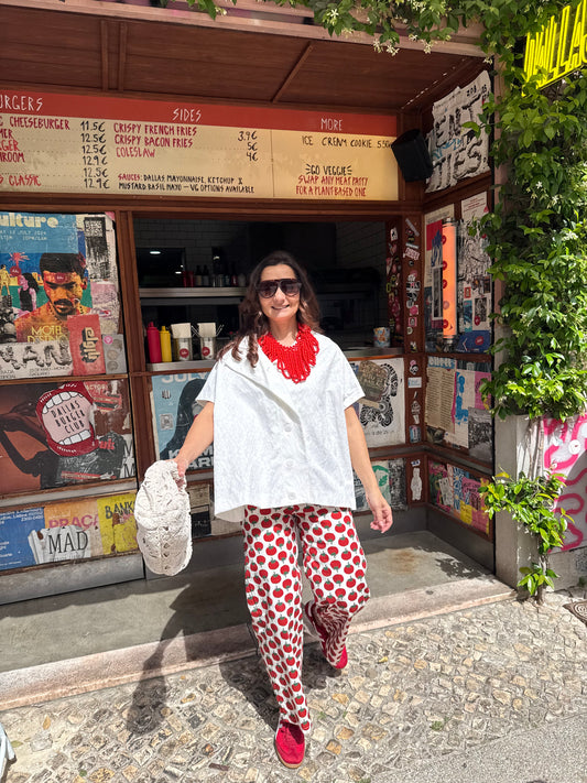 Casaco Oversize branco