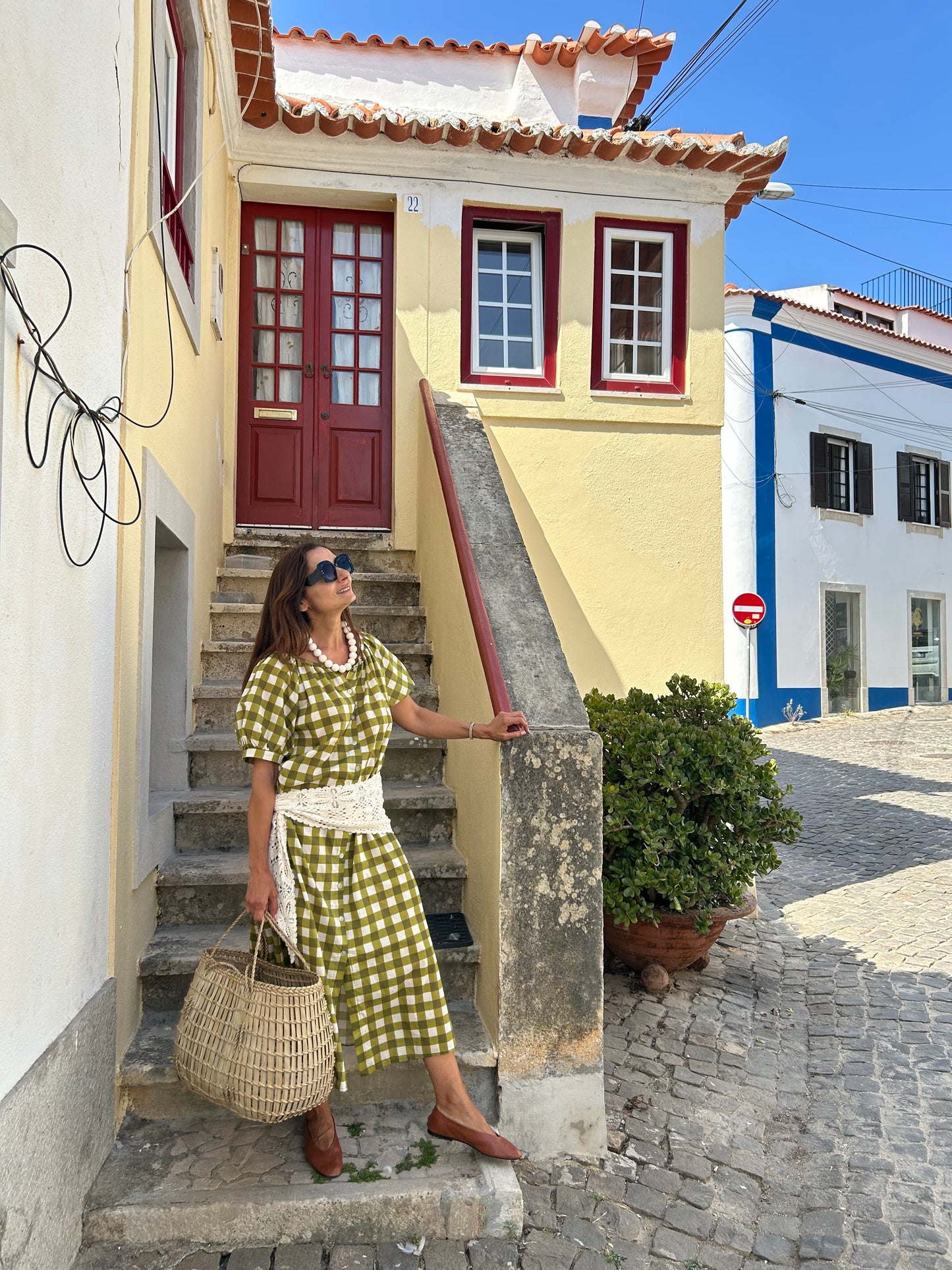 Vestido Cascais verde