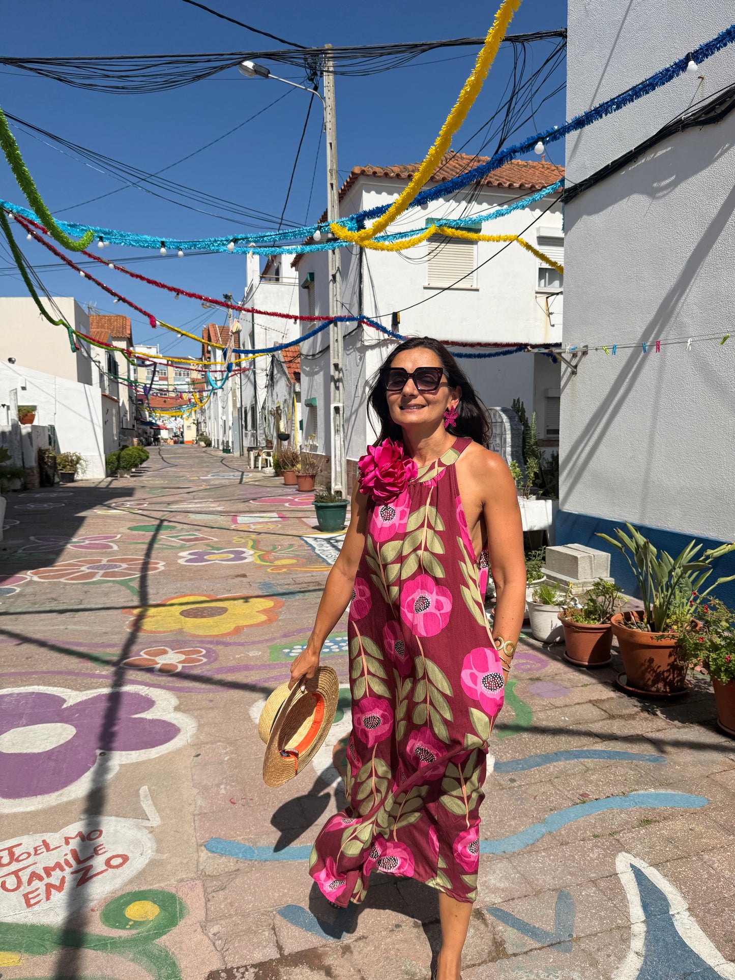 Vestido Guadalupe Rosa