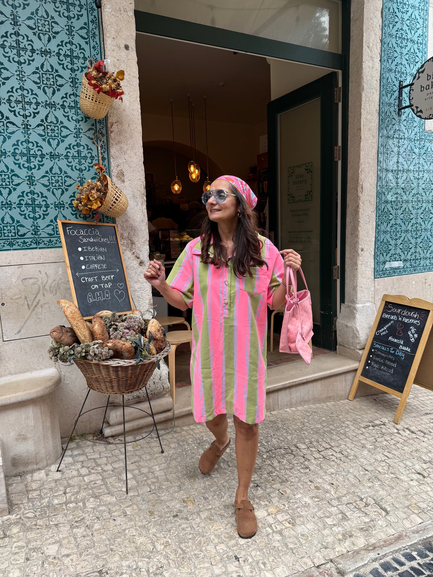 Vestido Patmos Rosa