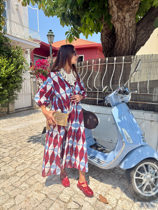 Vestido Marbella Azul