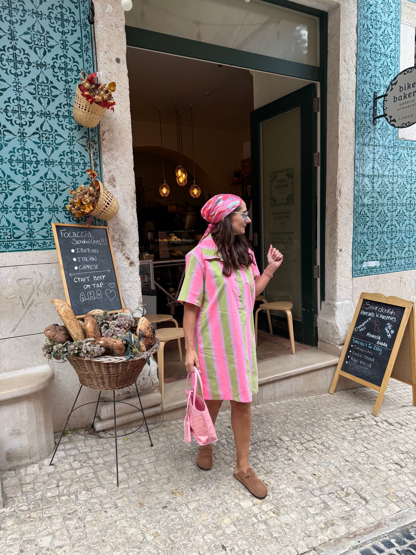 Vestido Patmos Rosa