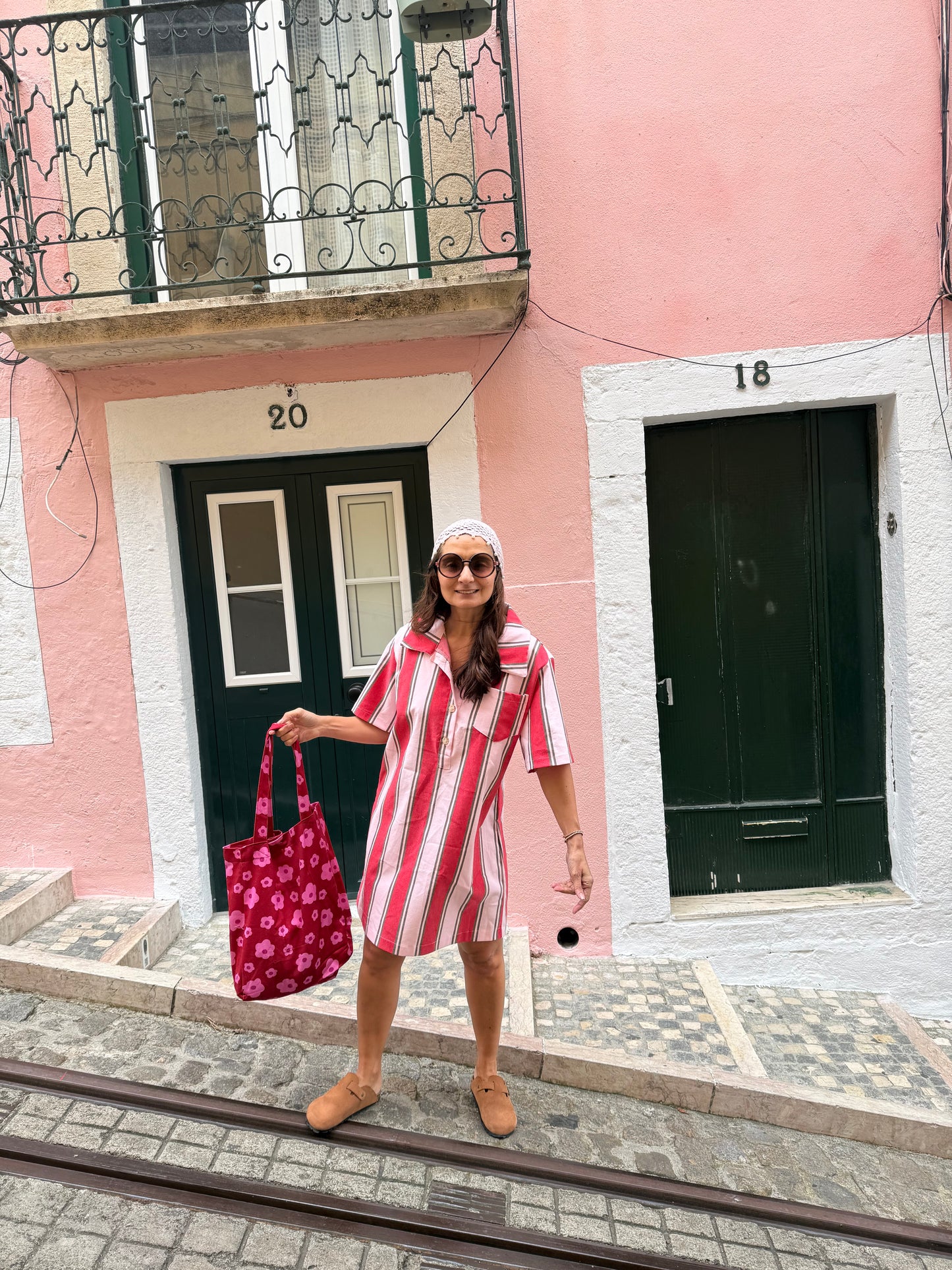 Vestido Patmos vermelho