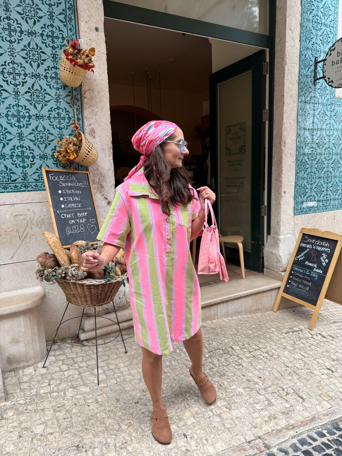 Vestido Patmos Rosa