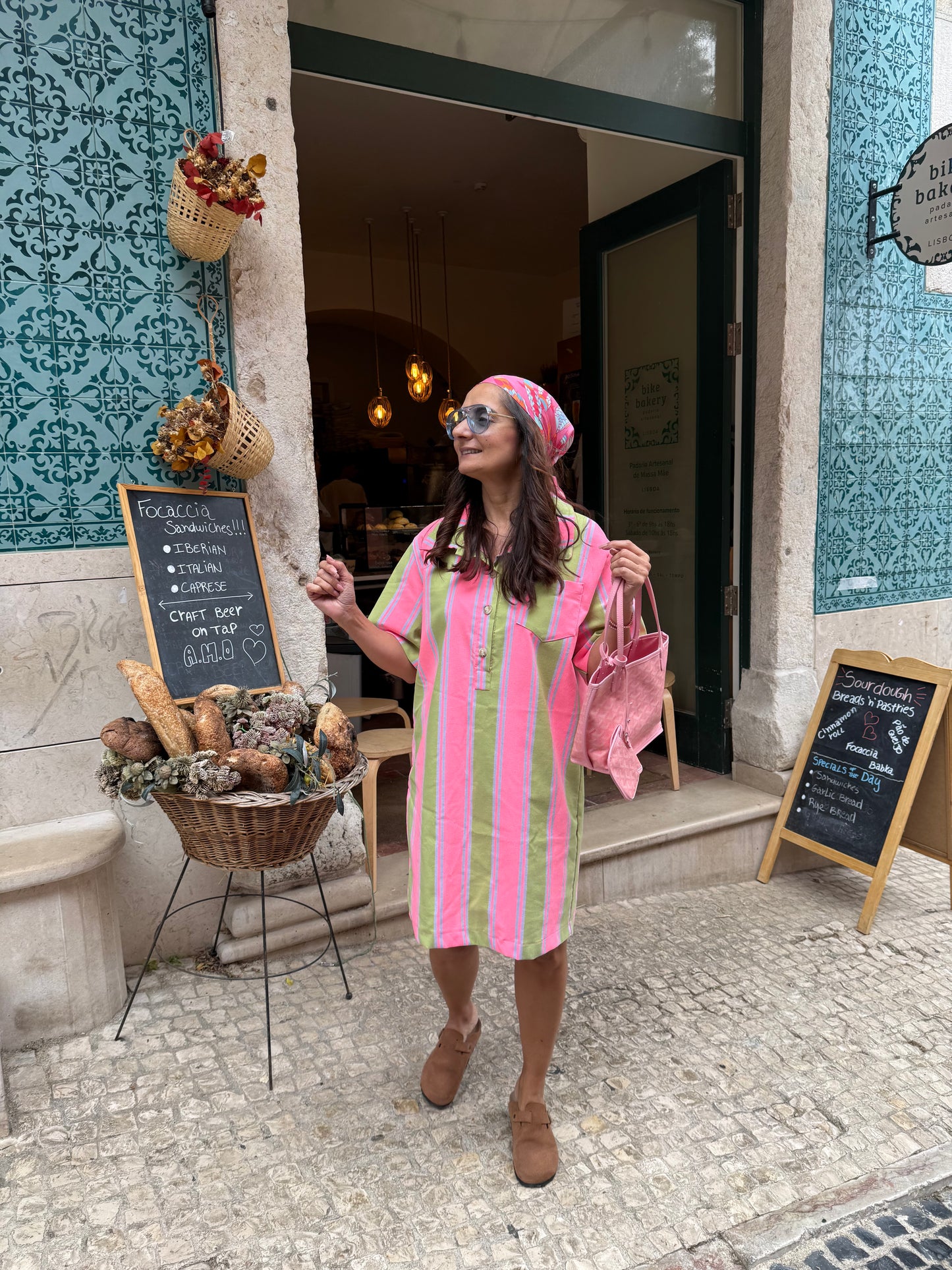 Vestido Patmos Rosa