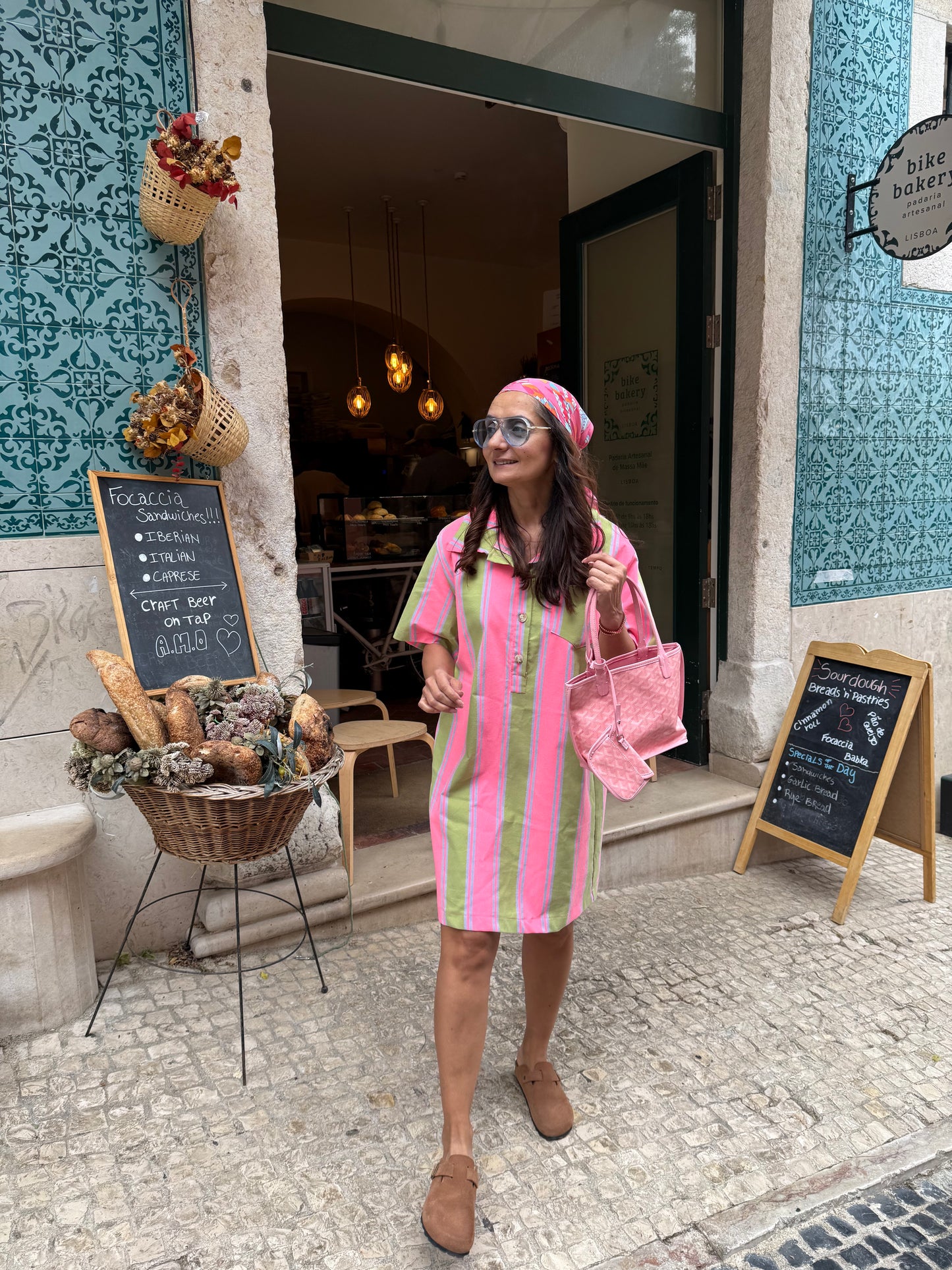 Vestido Patmos Rosa