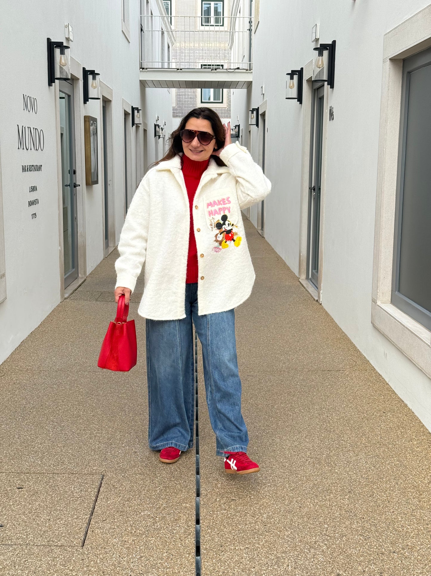 Casaco/ camisa Mickey Nova coleção