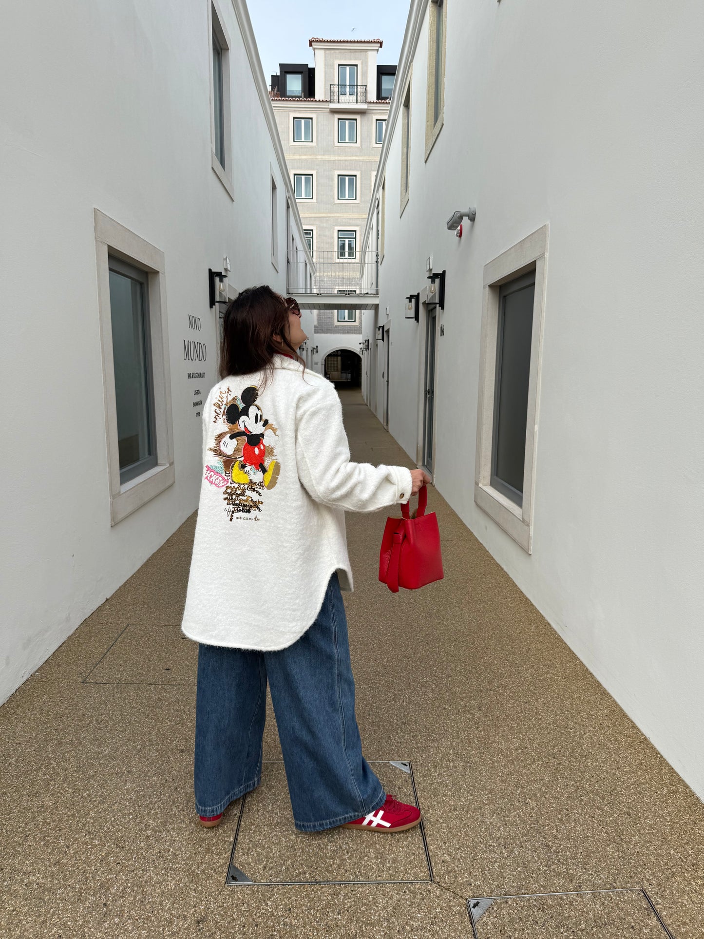 Casaco/ camisa Mickey Nova coleção